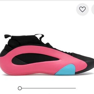 Adidas Harden Vol. 8 Black and Pink Sneakers